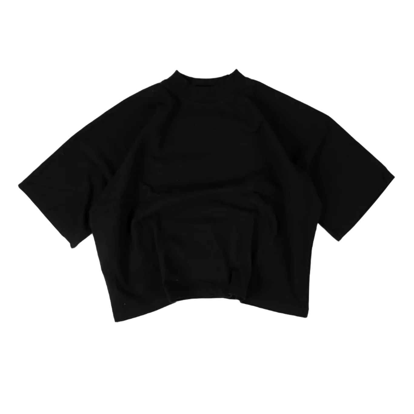 Oversized Box Fit Tee Black