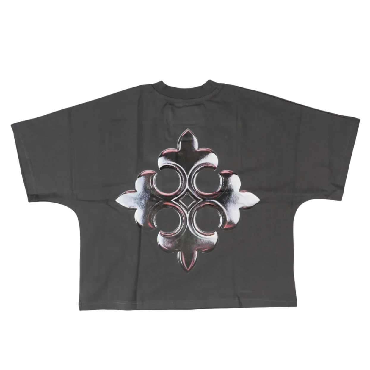 Box Fit Crown Tee Grey